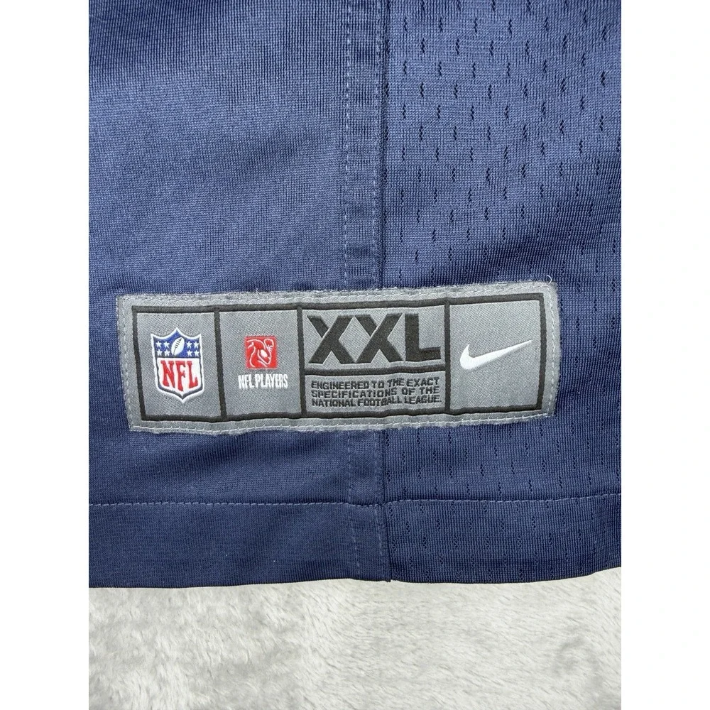 Seattle Seahawks Russell Wilson #3 Jersey Mens 2XL Nike NFL On Field
